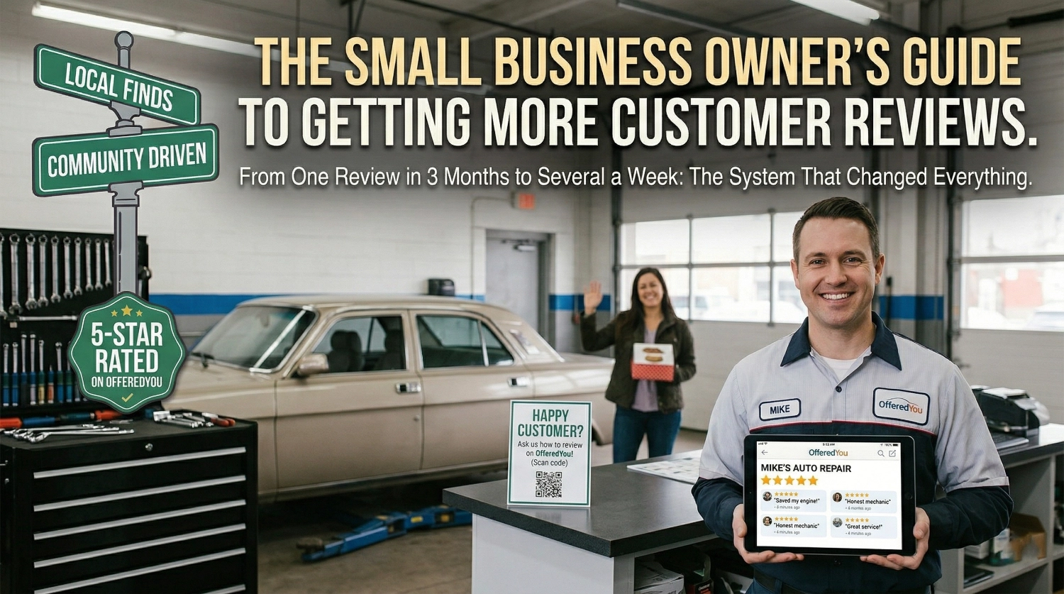 The Small Business Owner's Guide to Getting More Customer Reviews
