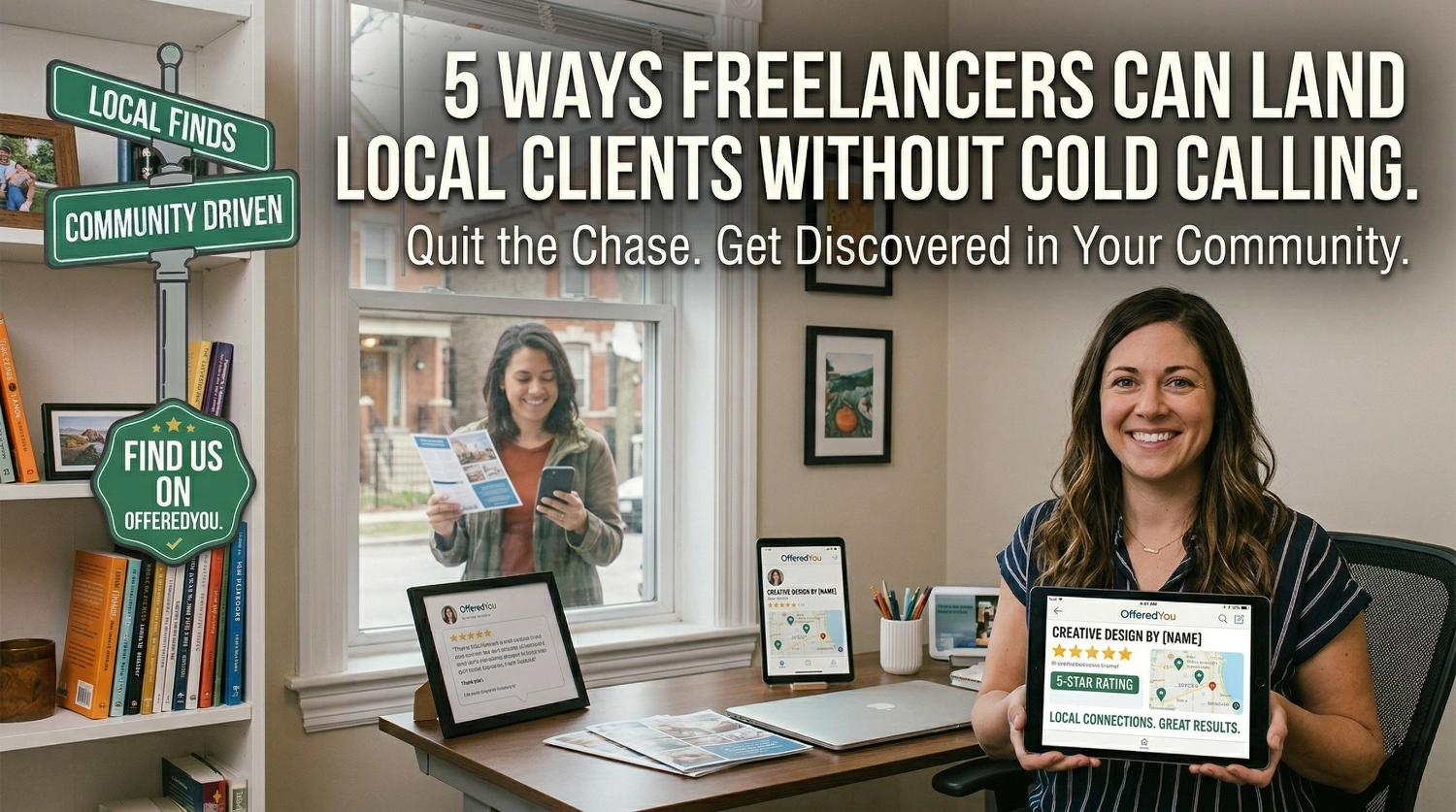 5 Ways Freelancers Can Land Local Clients Without Cold Calling